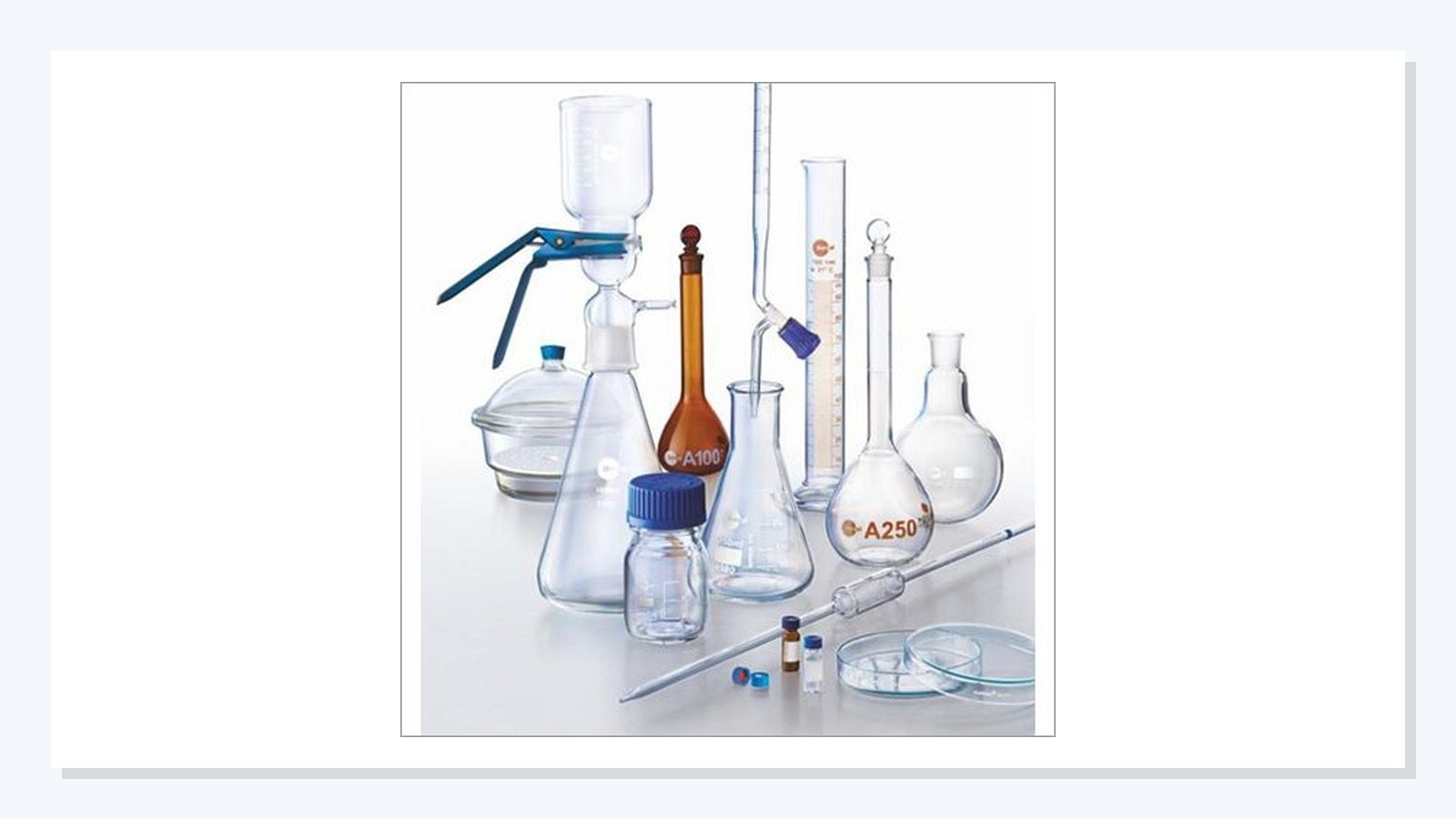 Glassware and plasticware